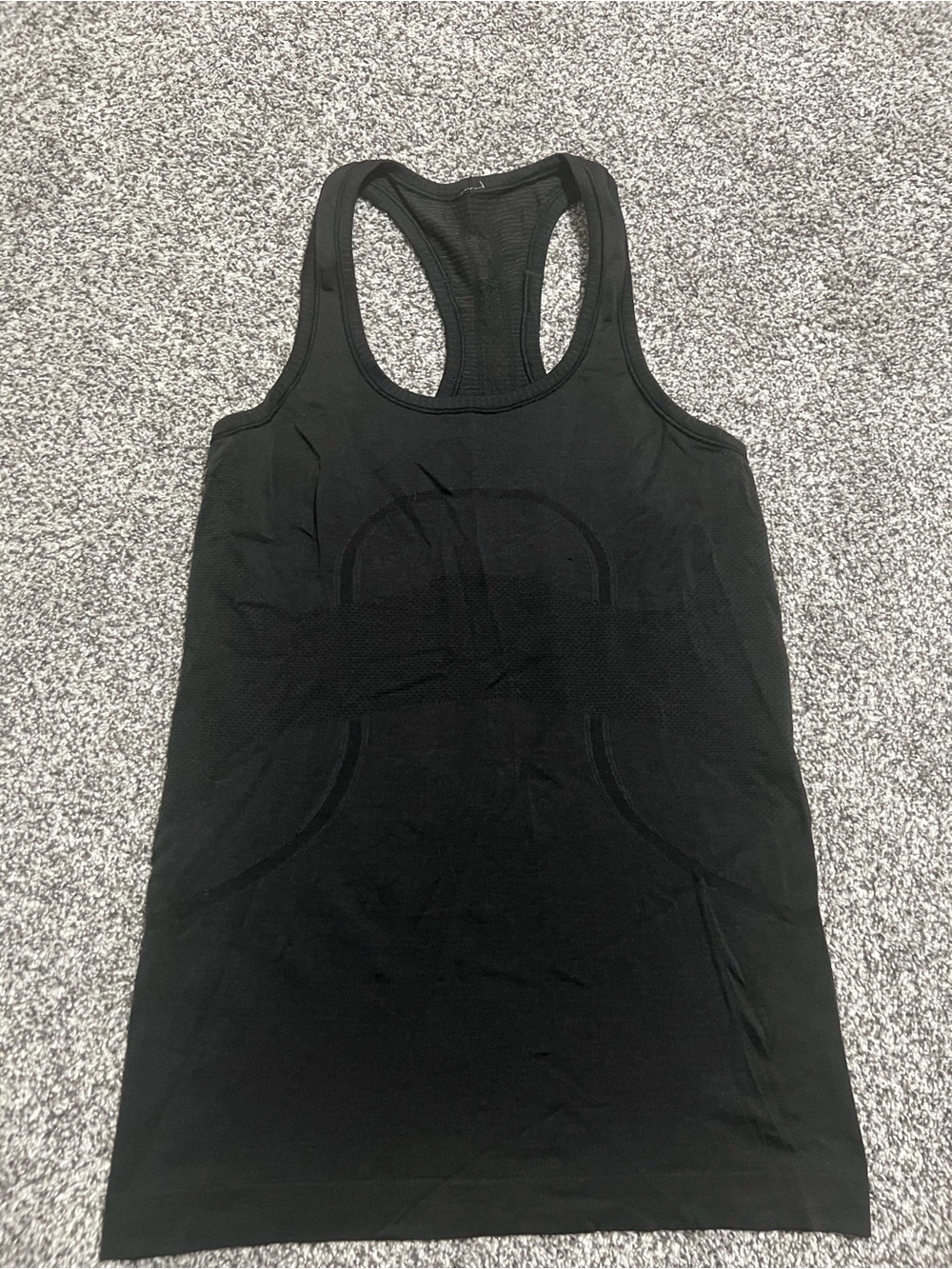Lululemon Black Racerback Tank Top